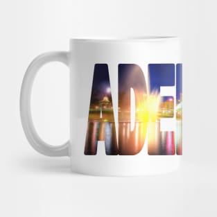 ADELAIDE Night Cityscape South Australia Mug